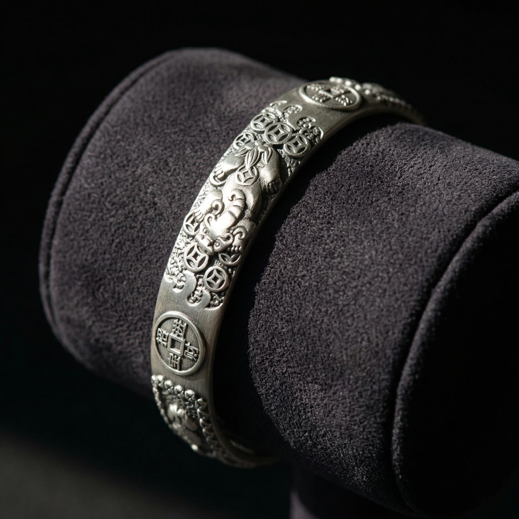 BRACELETE GANESHA DE PRATA 925 PARA ATRAIR BOA SORTE E RIQUEZA