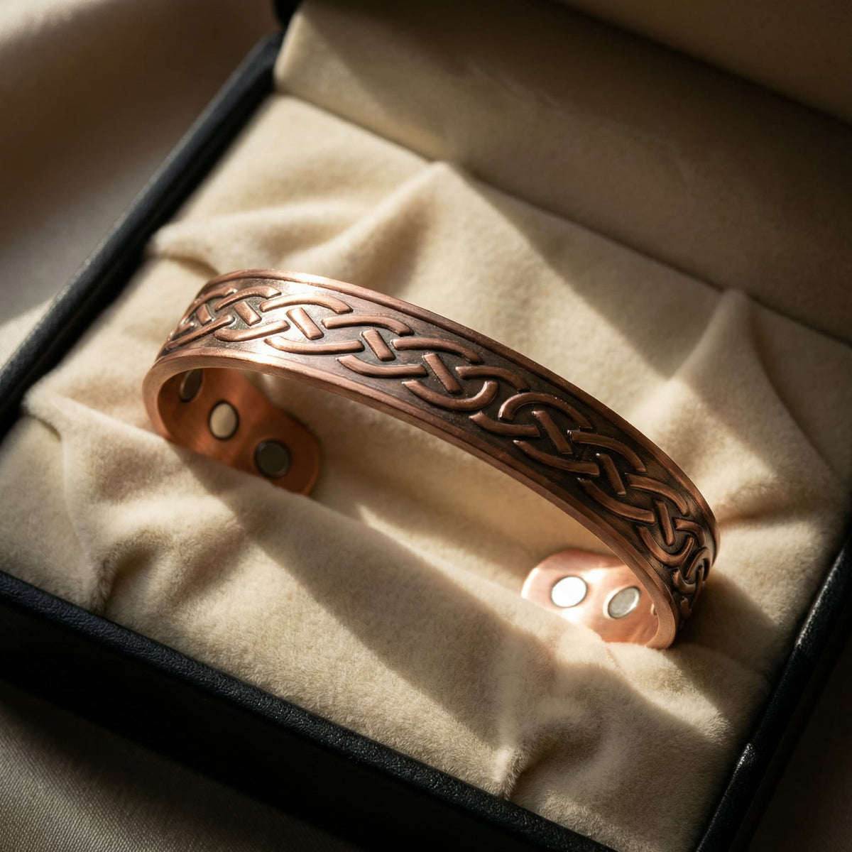 Bracelete Viking de Cobre - Pulseira Anti-Inflamatória