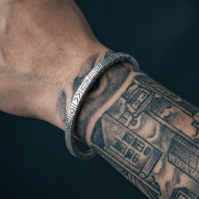 Bracelete Étnico em Prata 925