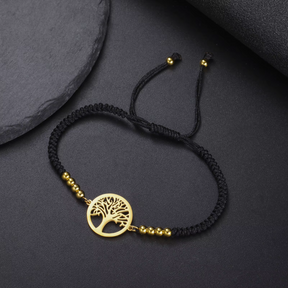 Bracelete Árvore da Vida - Unissex de Aço Inoxidável