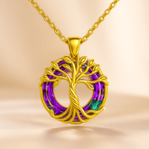 Colar de Cristal Árvore da Vida