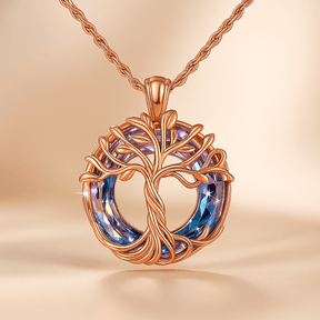 Colar de Cristal Árvore da Vida