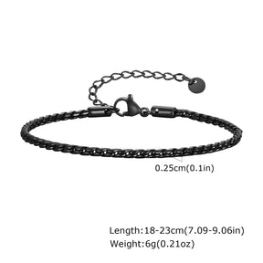 Pulseira Slim de Prata Brilhante 925