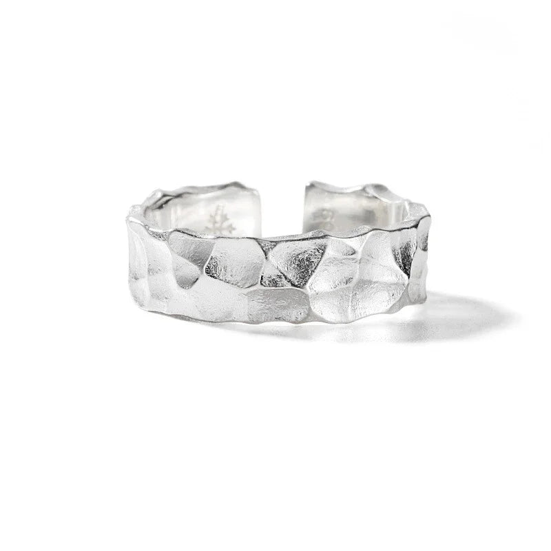 Anel Ajustável de Prata Esterlina 925