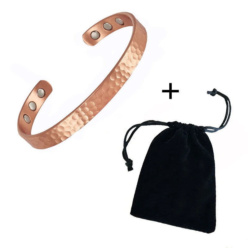 Bracelete de Cobre - Pulseira Anti-Inflamatória