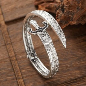 Bracelete Gladiador Prata 925