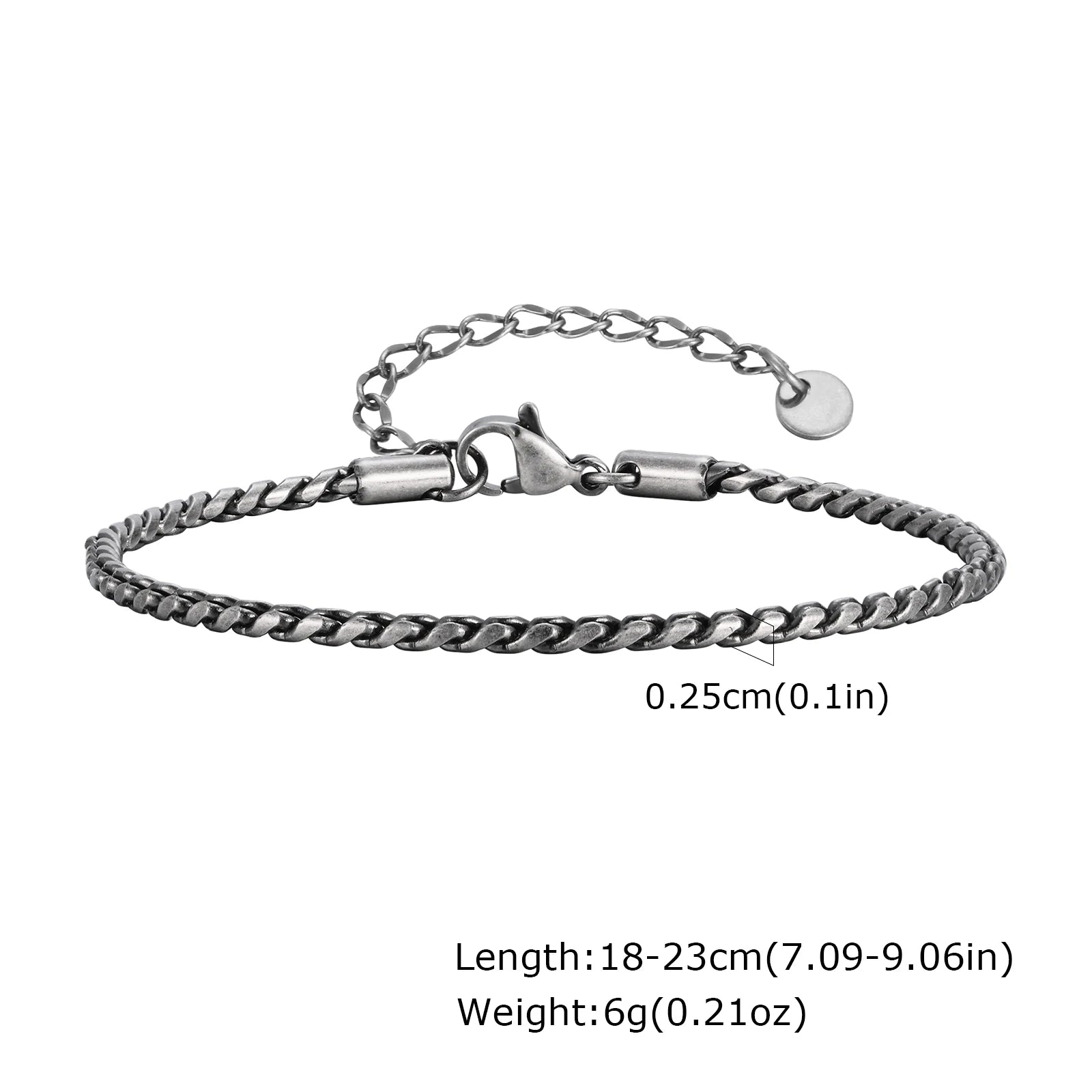 Pulseira Slim de Prata Brilhante 925