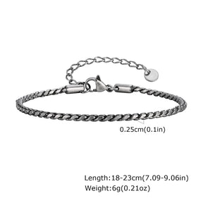 Pulseira Slim de Prata Brilhante 925