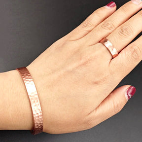 Bracelete de Cobre - Pulseira Anti-Inflamatória