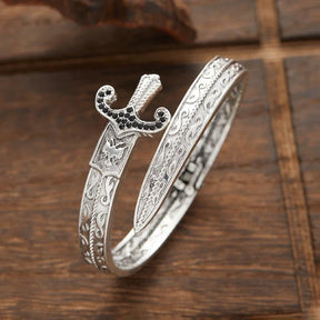 Bracelete Gladiador Prata 925