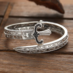 Bracelete Gladiador Prata 925