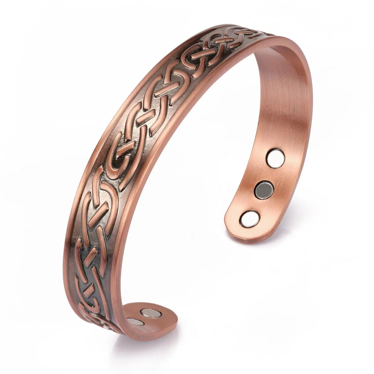 Bracelete Viking de Cobre - Pulseira Anti-Inflamatória