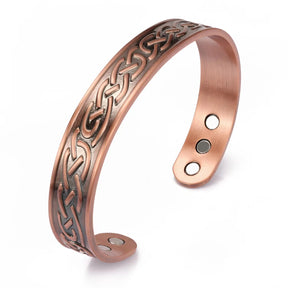 Bracelete Viking de Cobre - Pulseira Anti-Inflamatória