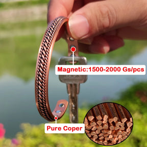 Bracelete Troiano de Cobre - Pulseira Anti-Inflamatória