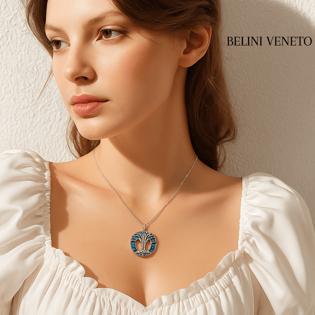 Colar de Cristal Árvore da Vida