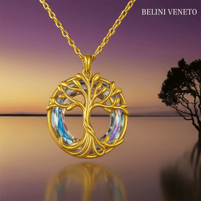 Colar de Cristal Árvore da Vida