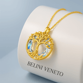 Colar de Cristal Árvore da Vida